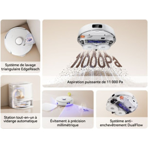 Robot Aspirateur Laveur NARWAL Freo X10 Pro