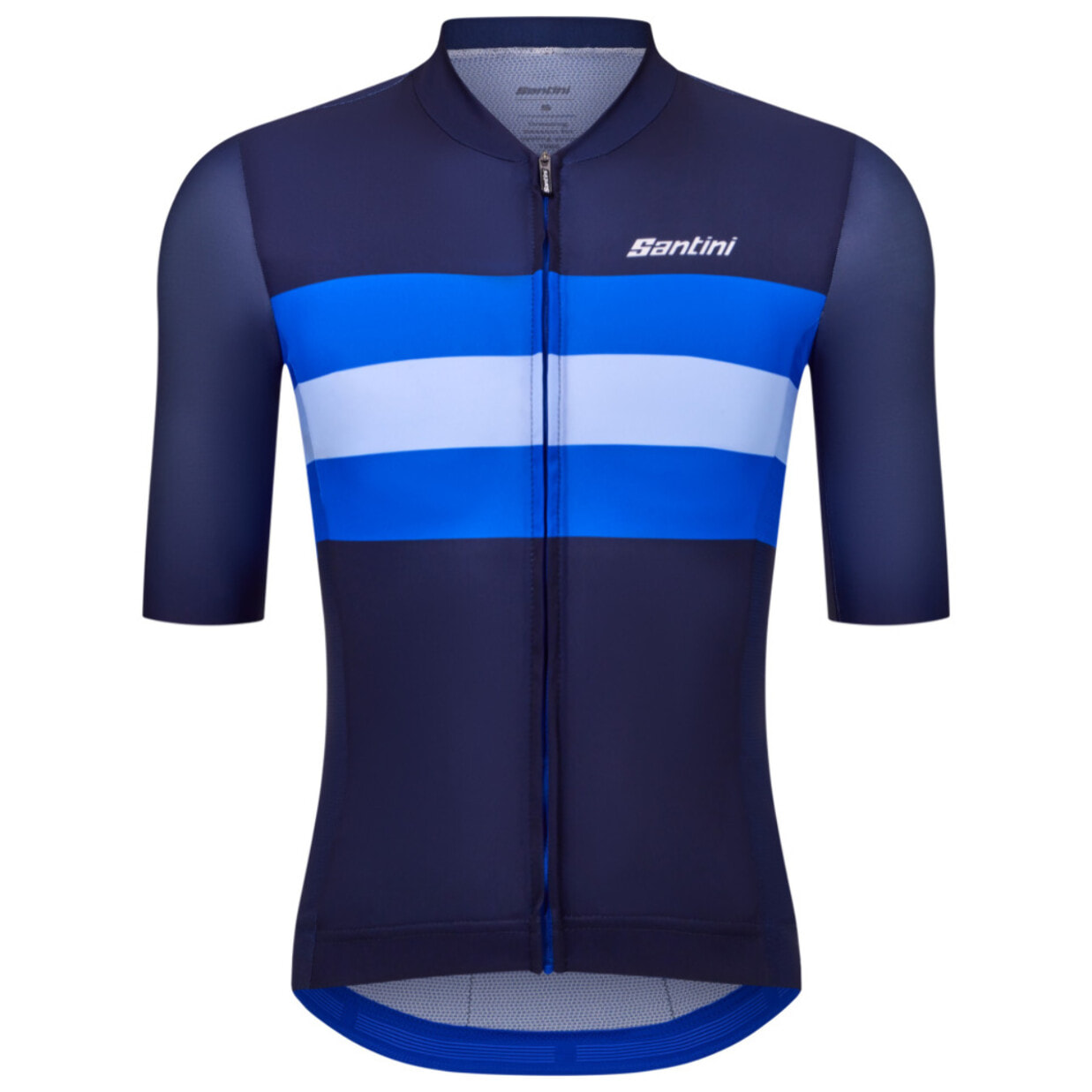 Bng – Maillot Manga Corta Hombre - Azul Náutico - Unisex