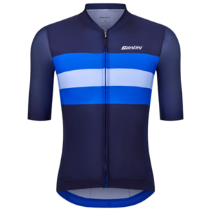 Bng – Maillot Manga Corta Hombre - Azul Náutico - Unisex