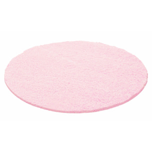 OTTAWA - Tapis rond shaggy uni Rose