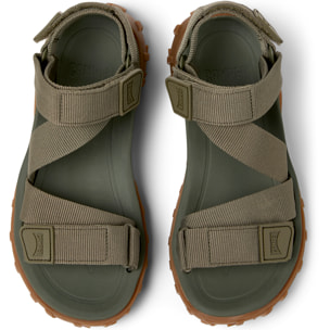 Sandalias - CAMPER Drift Trail Sandal - Verde - Textil técnico