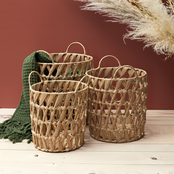 Panier Ajoure Avec Anses X3