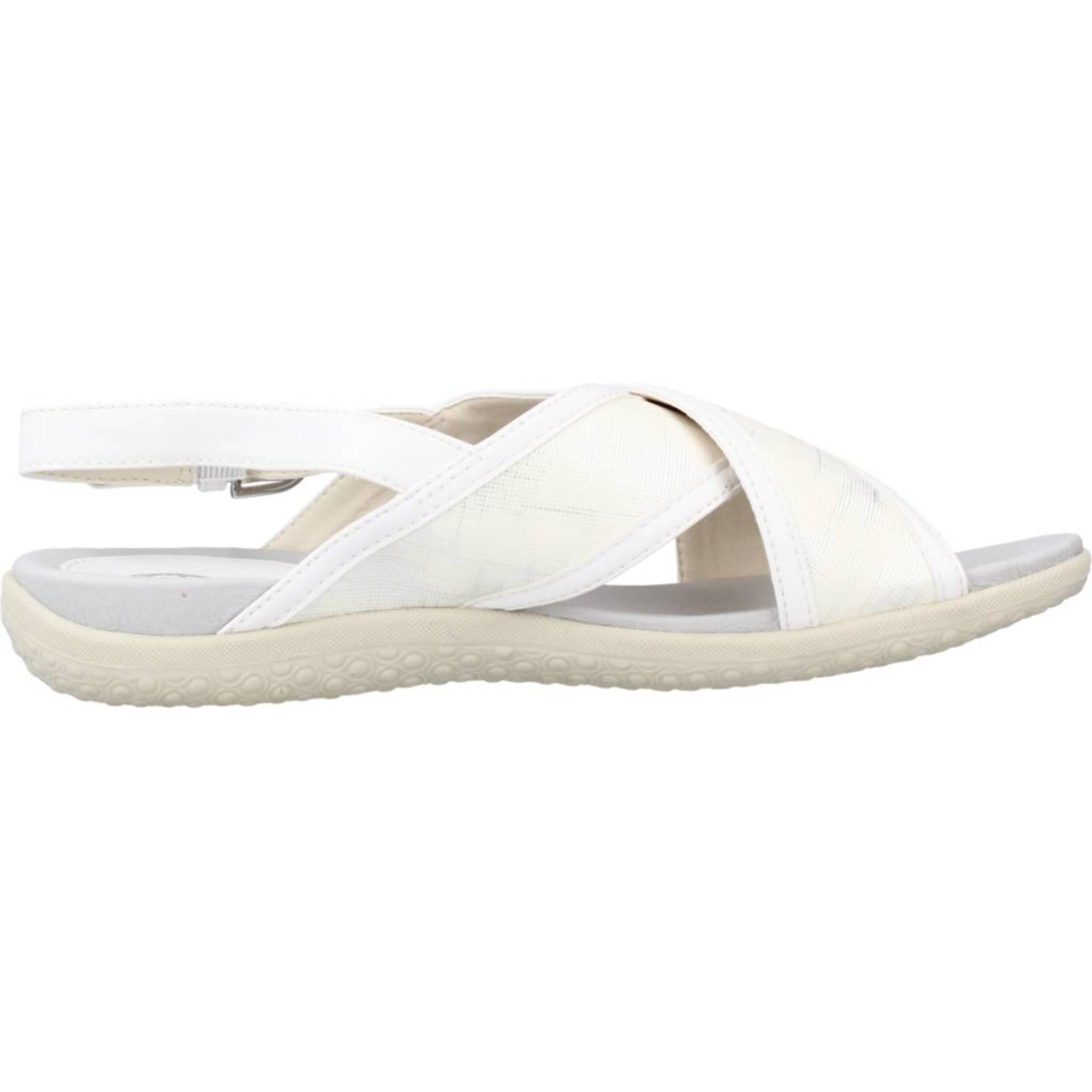 Sandalias Mujer de la marca GEOX  modelo D SANDAL VEGA BLANCO