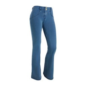 Jeggings push up WR.UP® flare vita regular tessuto ecologico