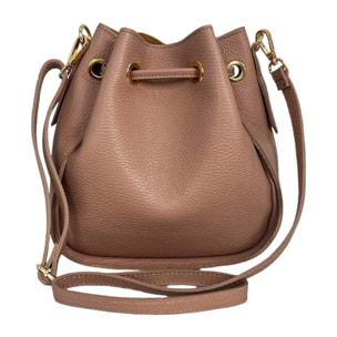 Bolso tipo cubo Cheval Firenze Matilde Rosa Empolvado