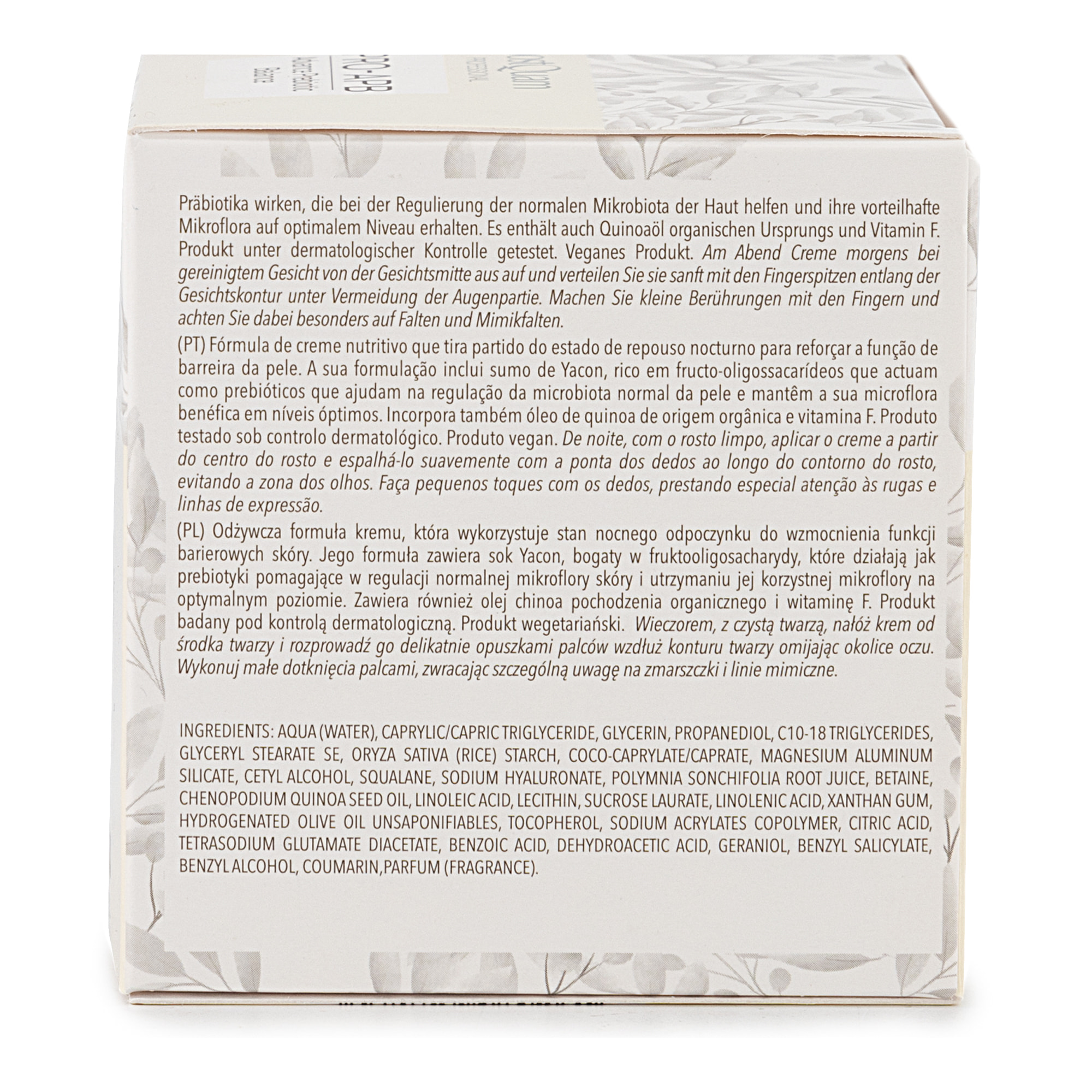 CREMA NOTTE PREBIOTICA 50 ML