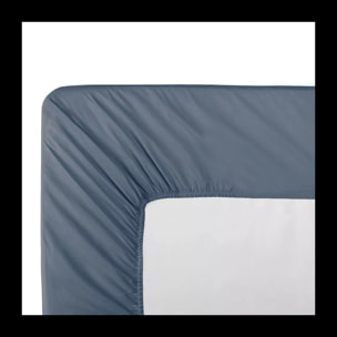 Drap housse b46 Olana bleu