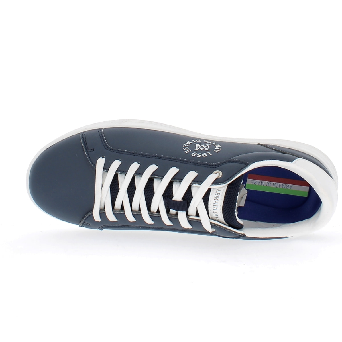 Armata di Mare Scarpe Uomo Sneakers Casual Stringate Basse con Soletta Rimovibile in Memory Foam AMU SS23D321 Navy