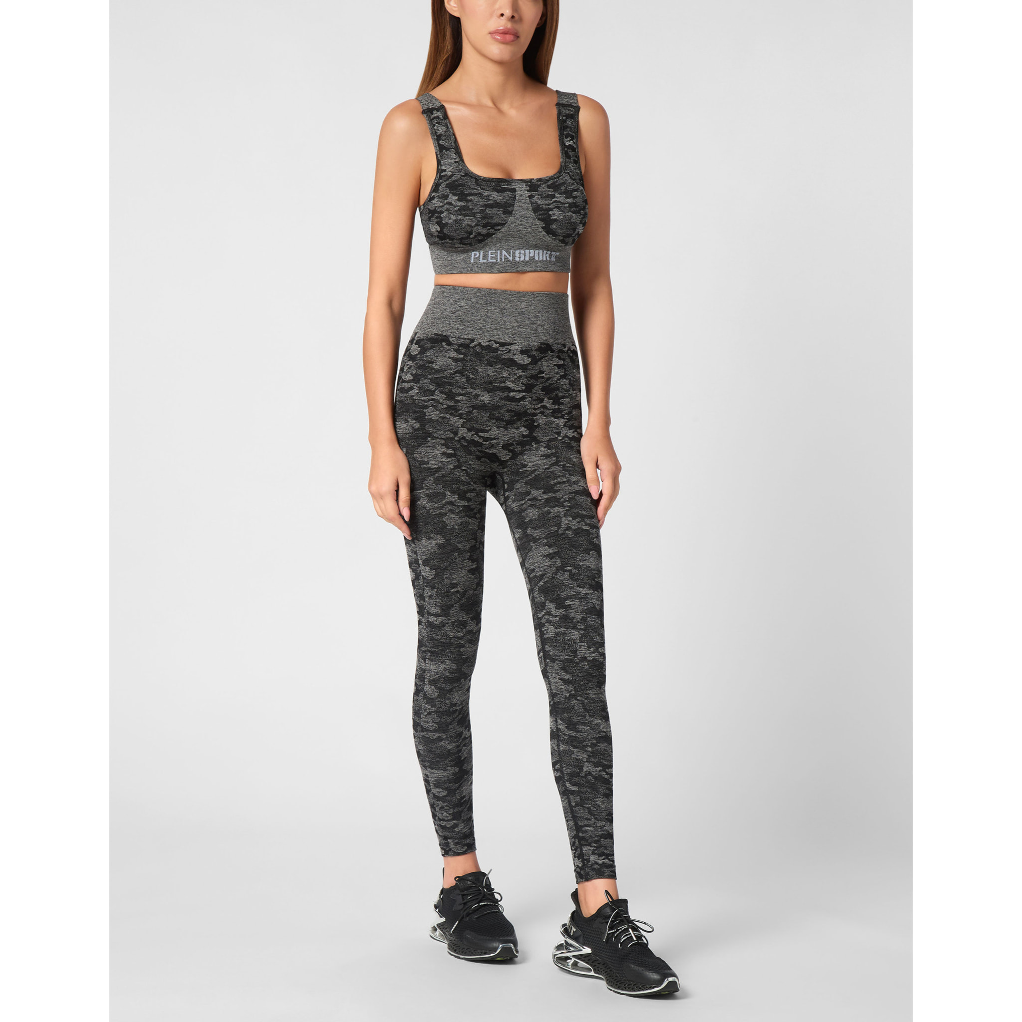 PLEIN SPORT Sports Bra LOGO