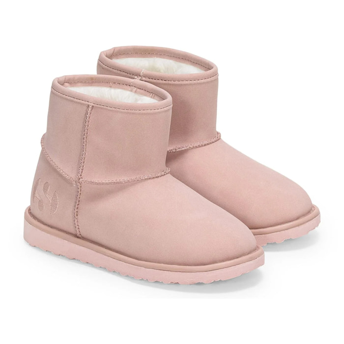 Superga - Botas Niño/a Rosa - 3899 Microfiber Nubuck
