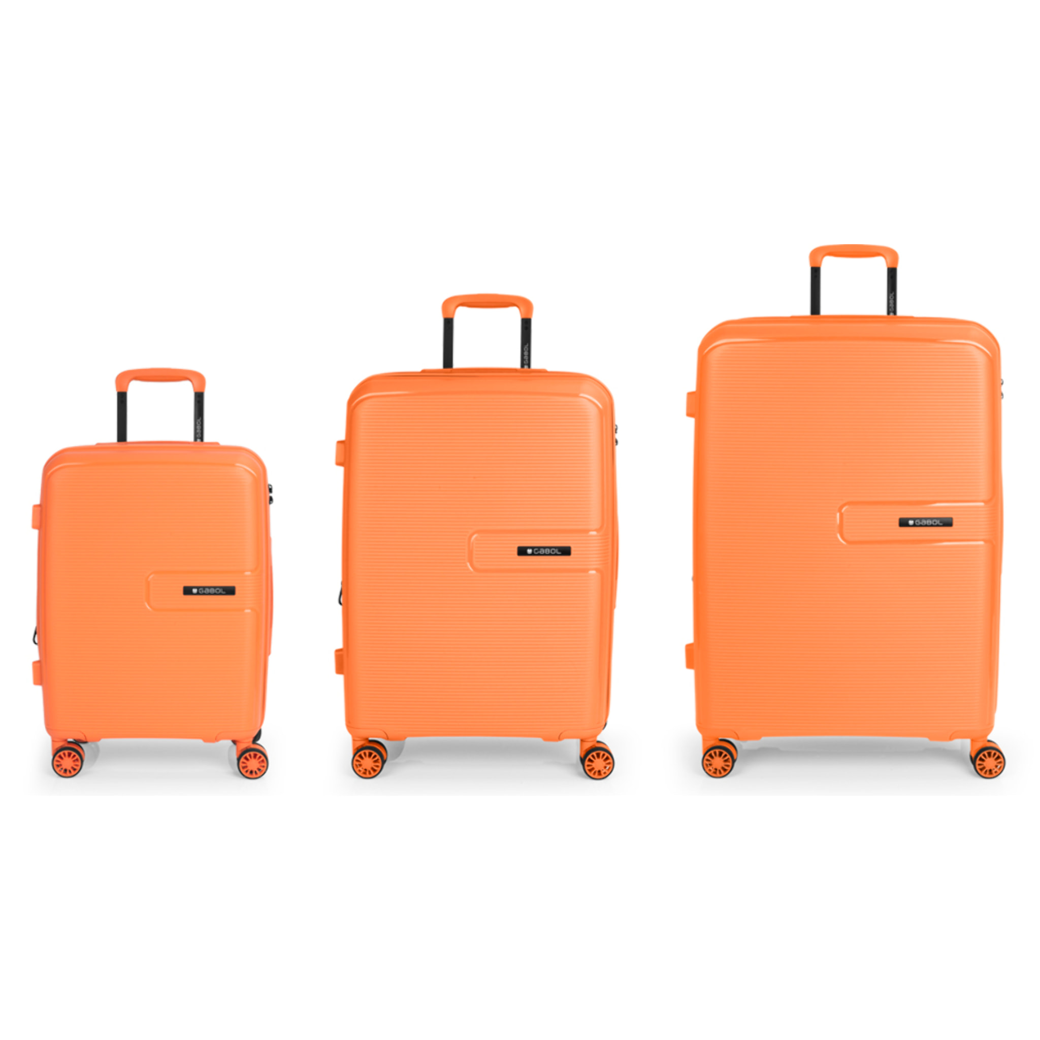 Juego de 3 maletas (cabina, mediana y grande) STEADY