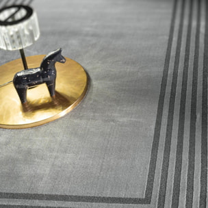 Tapis salon et chambre tissé motif géométrique LIBO