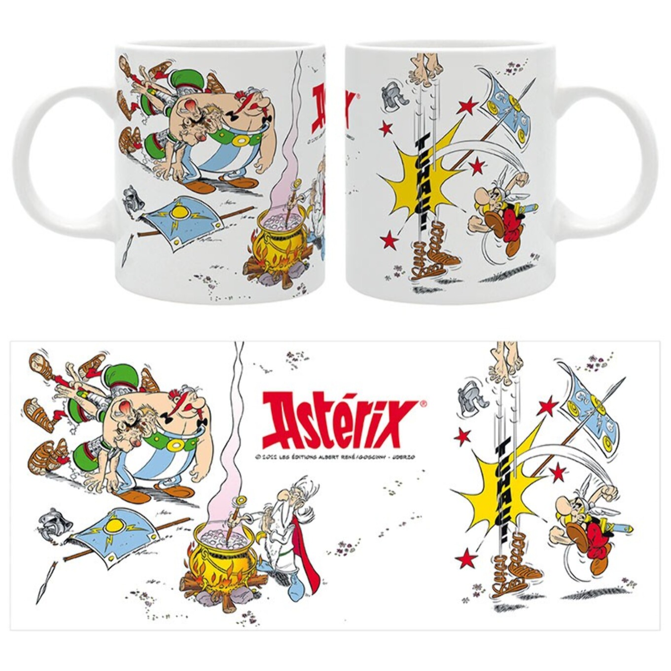 Asterix e Obelix Tazza Battaglia 320ml Abystyle