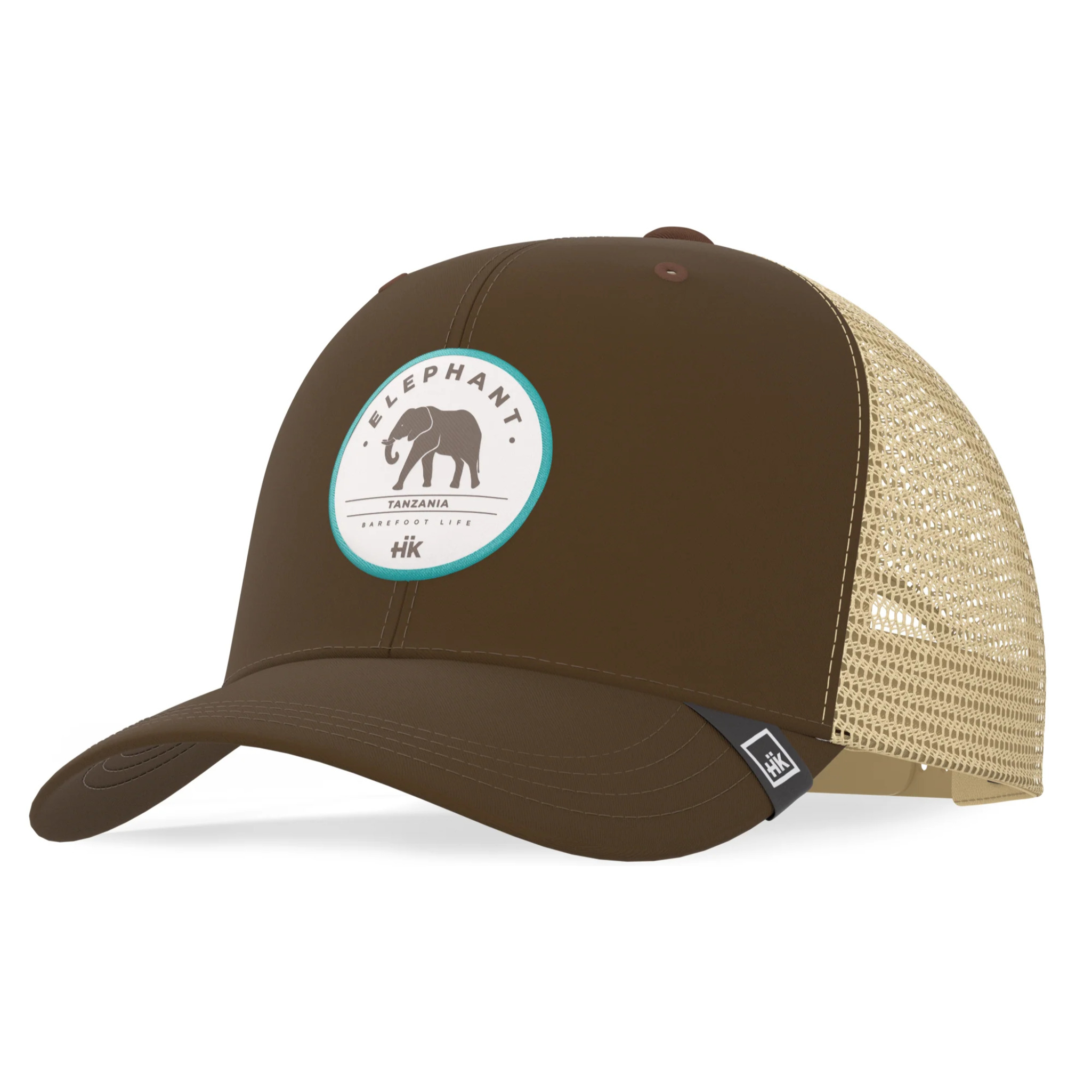 Gorras Hanukeii Elephant Truck Brown