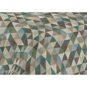 Trapunta Invernale 300gr Made in Italy Piumone Clado Linea Diadema Disegno Rombi Verde
