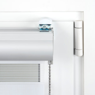 Store Jour/Nuit PLATINUM sans perçage Blanc