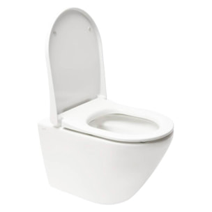 Integra WC sans bride + Abattant avec frein de chute en Duroplast (7041-003-6285)