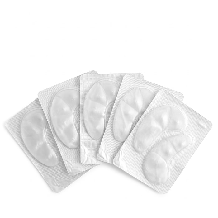 Parches oculares de doble colágeno + hidrogel de rosa