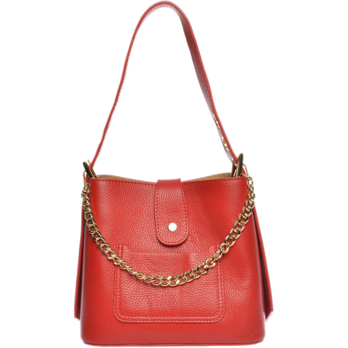 Borsa a mano Anna Luchini Rosso