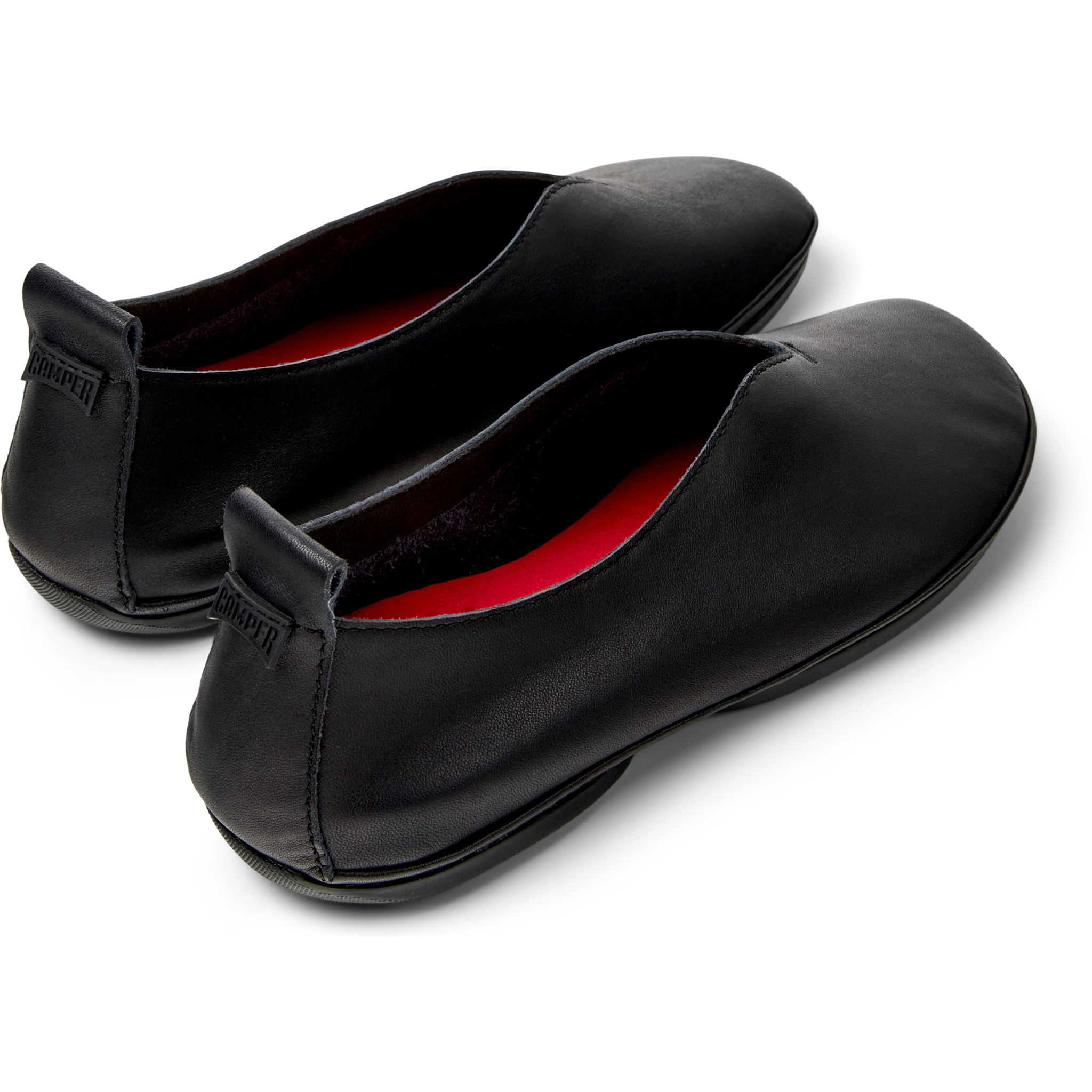 Ballerine - CAMPER Right Nina - Nero - Pelle liscia