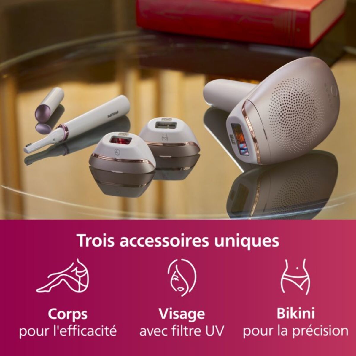Epilateur lumière pulsée PHILIPS IPL BRI923/00 series 7000