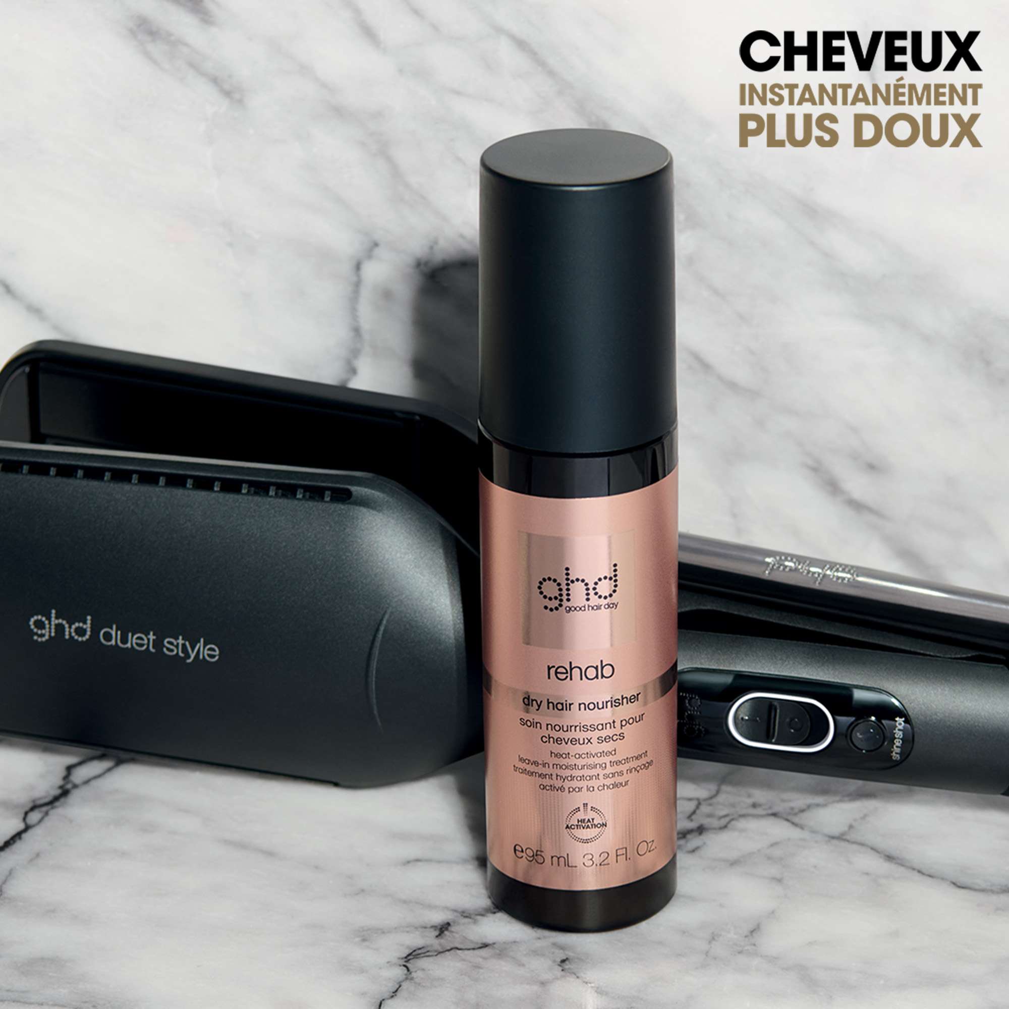ghd rehab - soin nourrissant pour cheveux secs