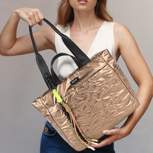 Bolso Shopper-Tote Skpat Meilen Bronce