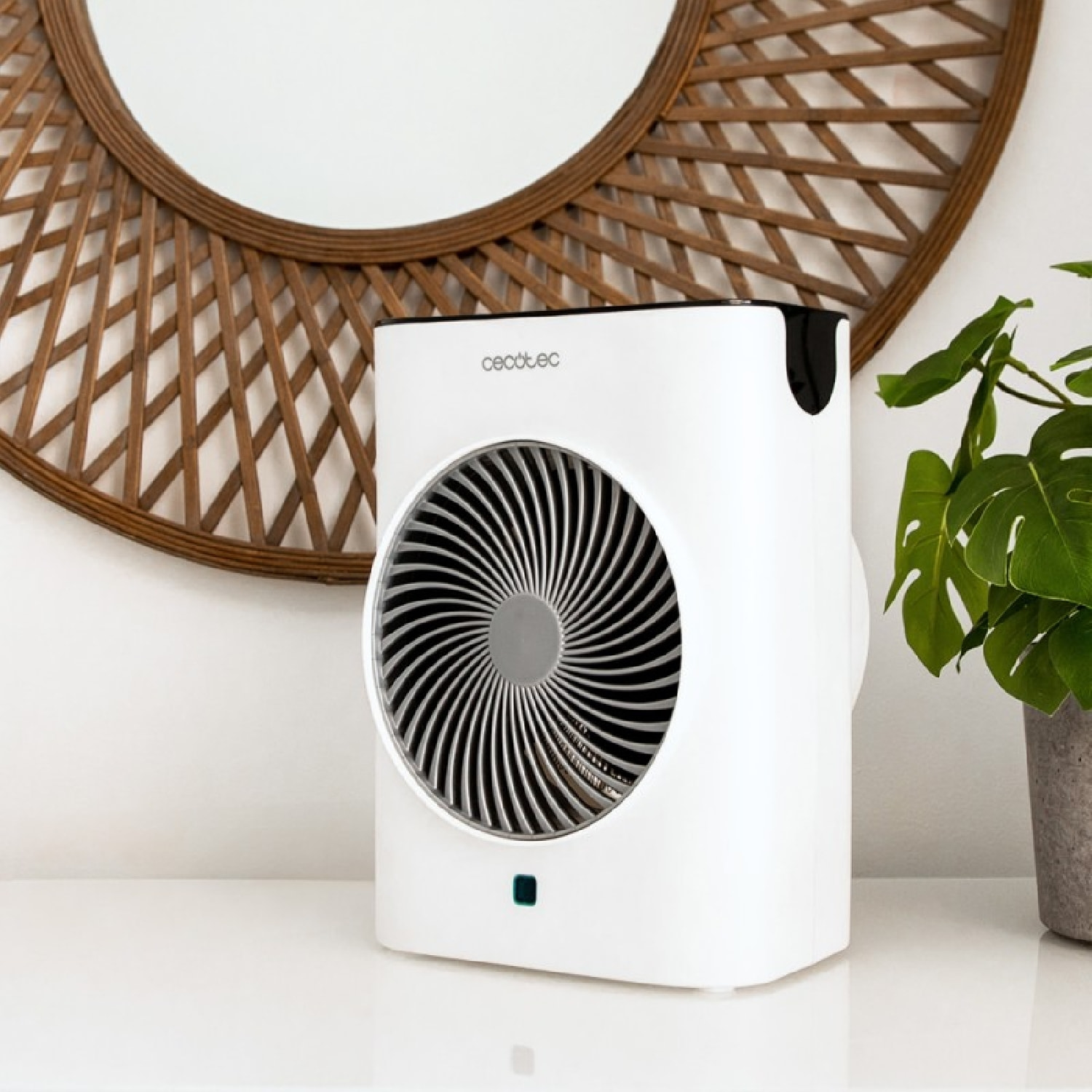 Cecotec Calefactor Eléctrico ReadyWarm 2070 Max Force Smart White Termoventilado