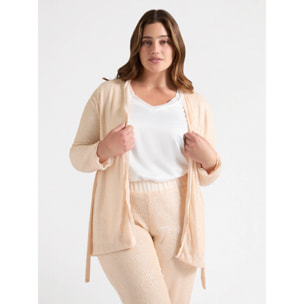 Fiorella Rubino - Coprispalle in full paillettes - Beige