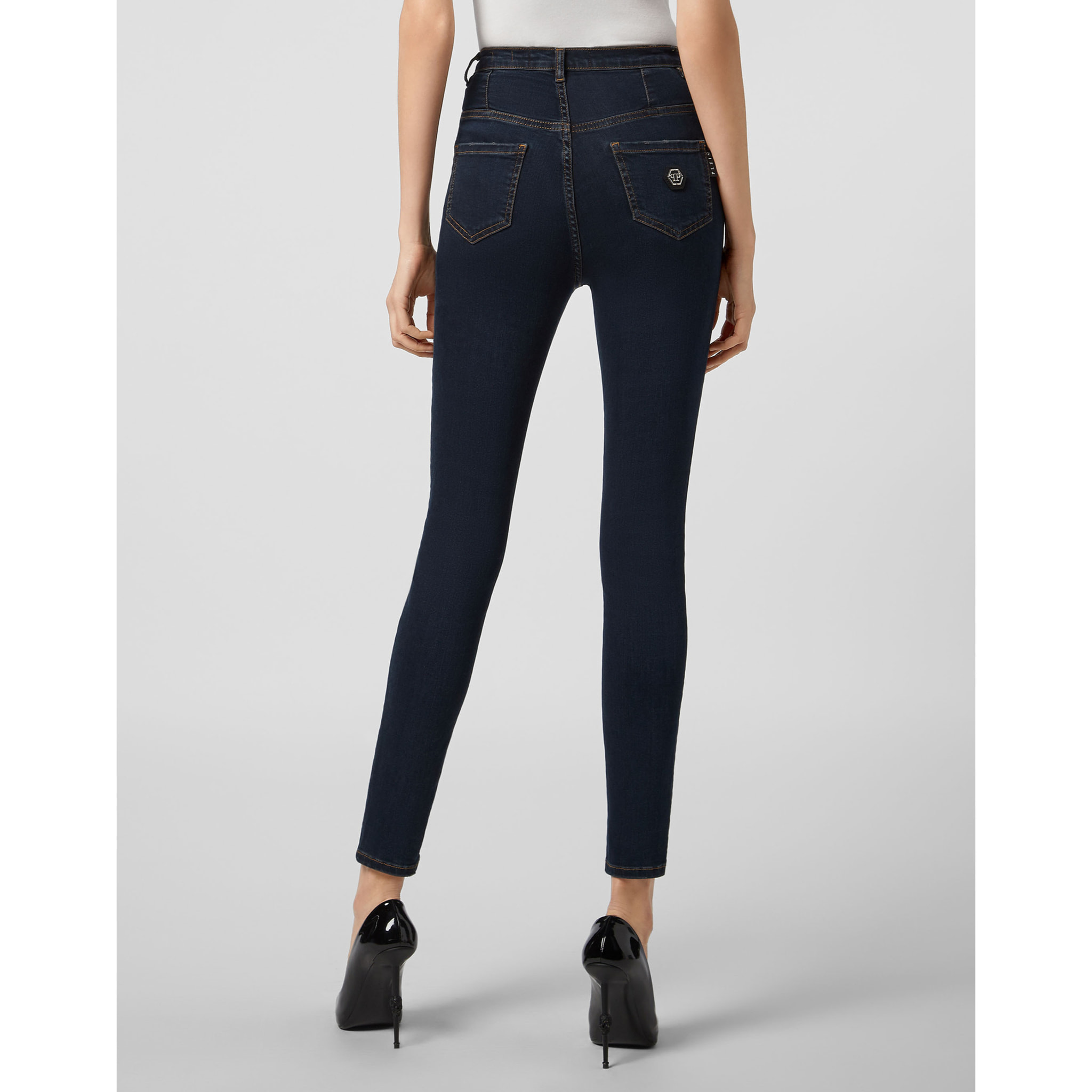 PHILIPP PLEIN Super High Waist Jegging