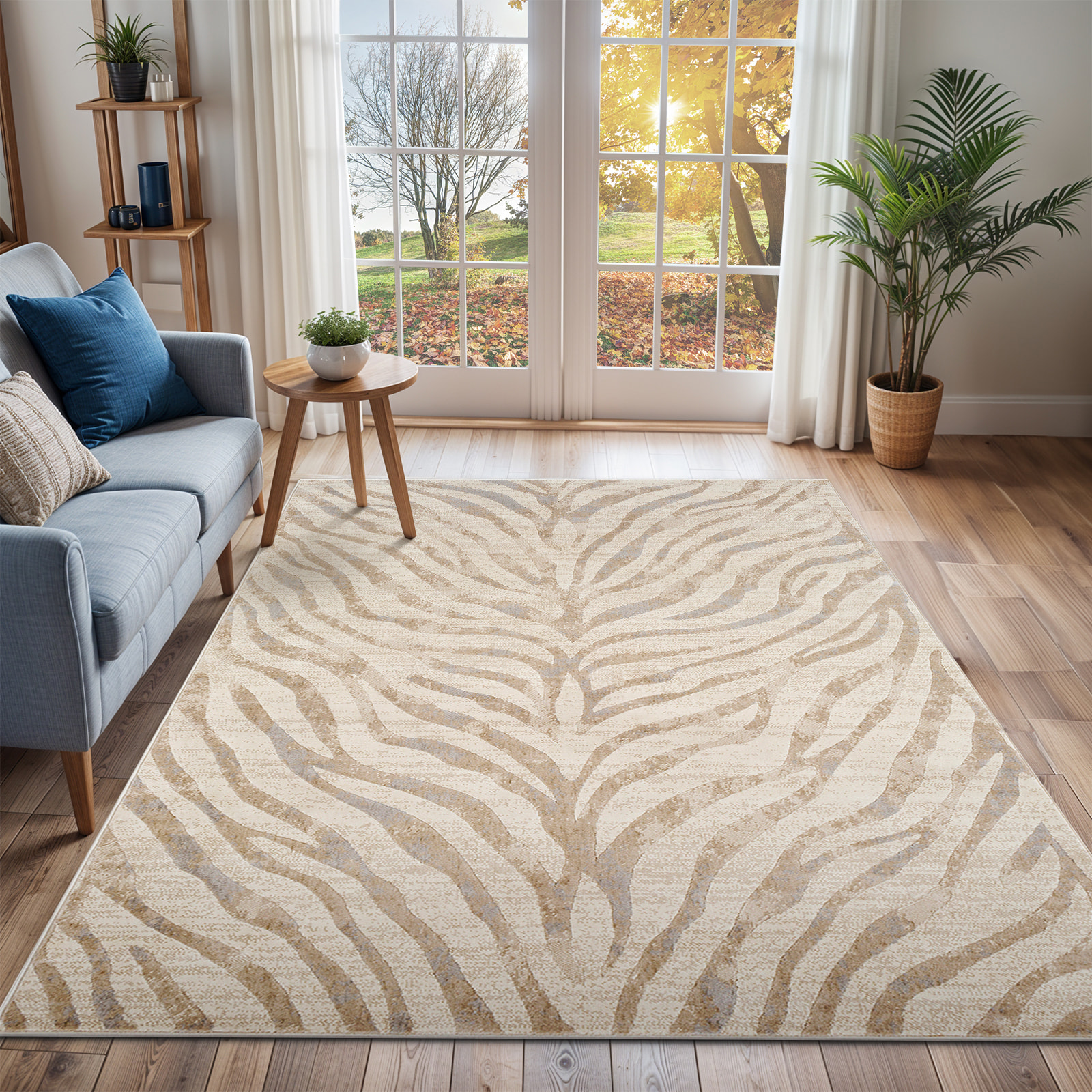 CYBELE Alfombra Zebra Bohemia