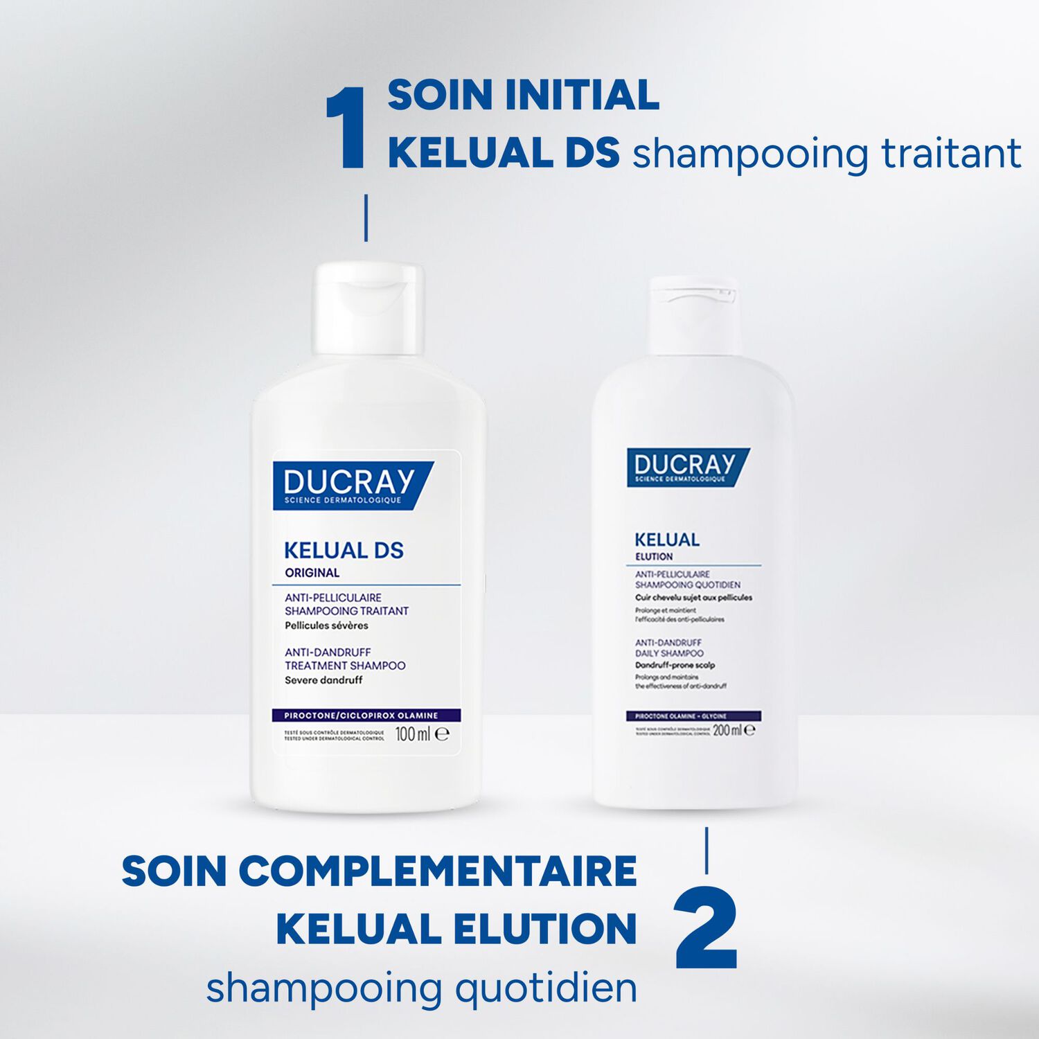 Ducray Shampooing Traitant Anti-Pelliculaire Kelual Ds Original - Anti-Pelliculaire Shampooing Traitant