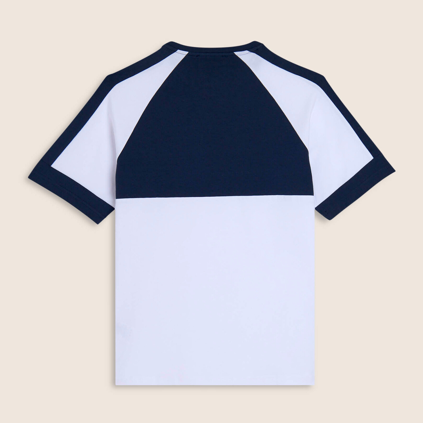 T-shirt con blocchi di colore