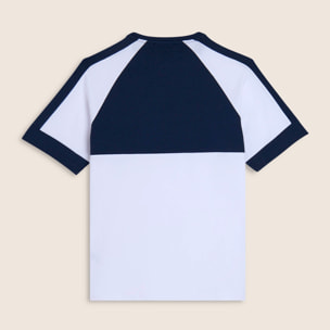 T-shirt con blocchi di colore