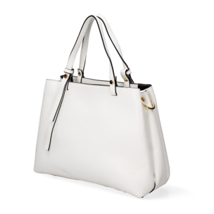 Borsa a mano da donna Made in Italy - Modello Novara Ultra - 100% pelle - 28.0 x 21.0 x 12.0 cm