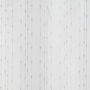 Lot de 2 voilages "Anissa" blanc 60x90cm