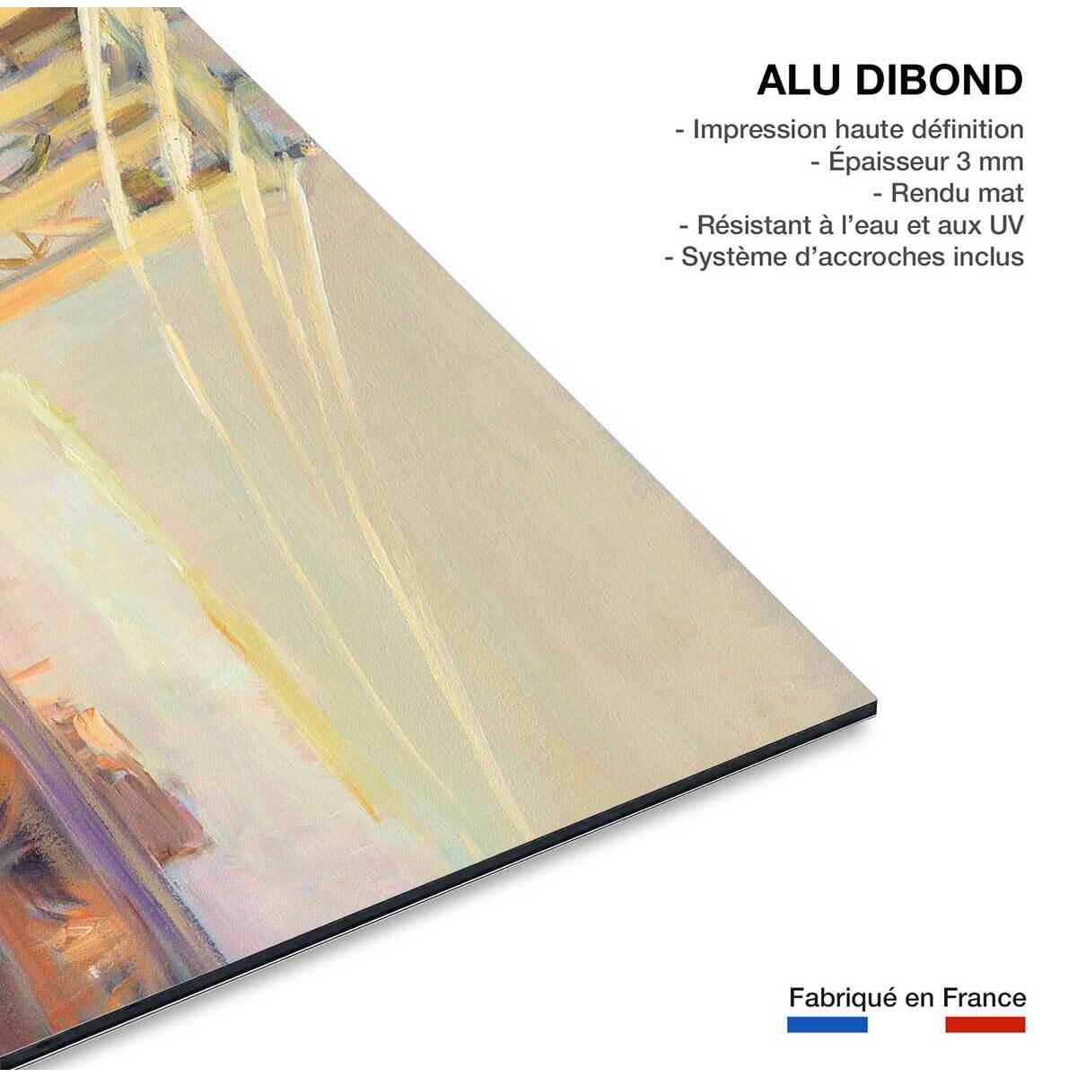 Tableau new york reflet de manhattan  Tableau alu Dibond