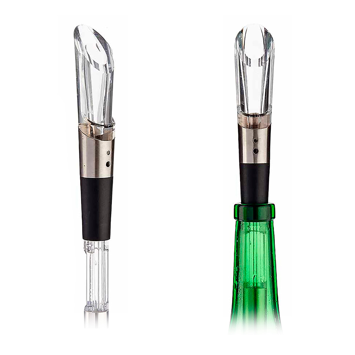 3 in 1: refrigeratore, decanter e aeratore di vino.