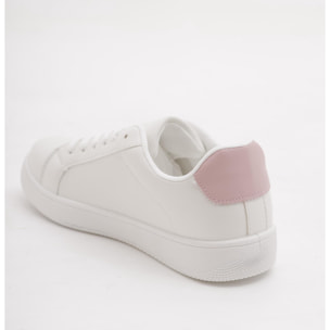 SNEAKERS CHOCOLA' BIANCO E ROSA