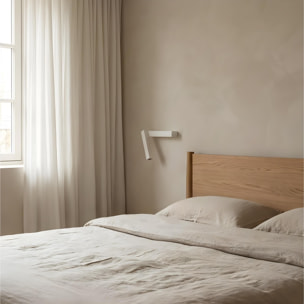 LEDS C4 Luz de lectura Hall Slim LED 3.5 Blanco cálido - 2700K ON-OFF Blanco 150lm