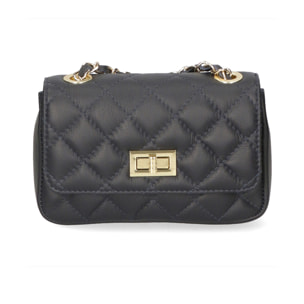 Borsa a spalla da donna - Modello Carolina - Vera pelle - 20.0 x 13.0 x 6.0 cm