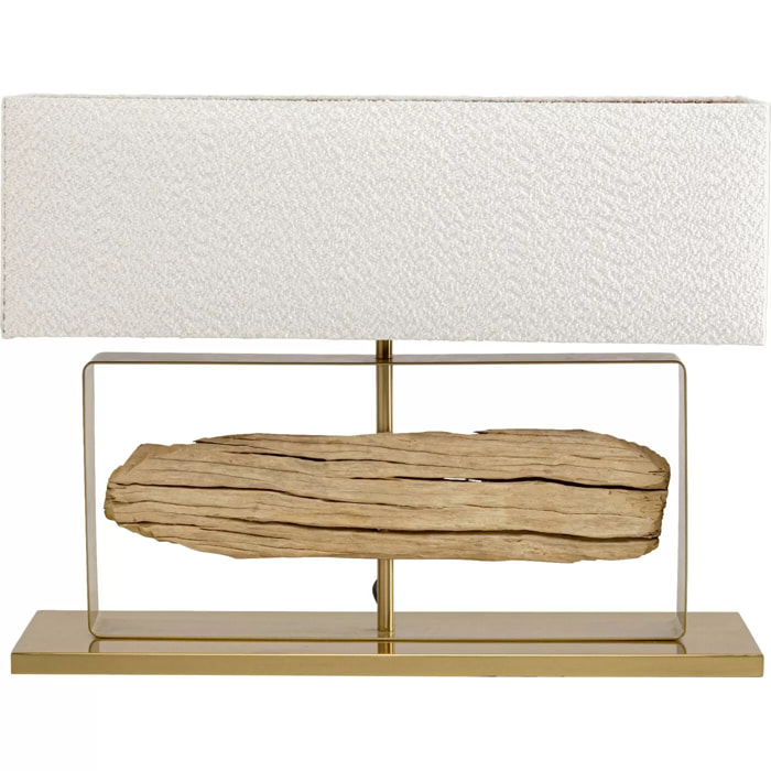 Lampe Nature 60cm dorée Kare Design