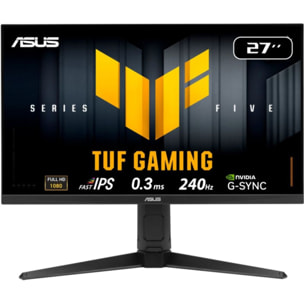Ecran PC Gamer ASUS VG279QML5A 27" Full HD 240Hz Fast IPS HDR10+ AMD FreeSync & G-Sync
