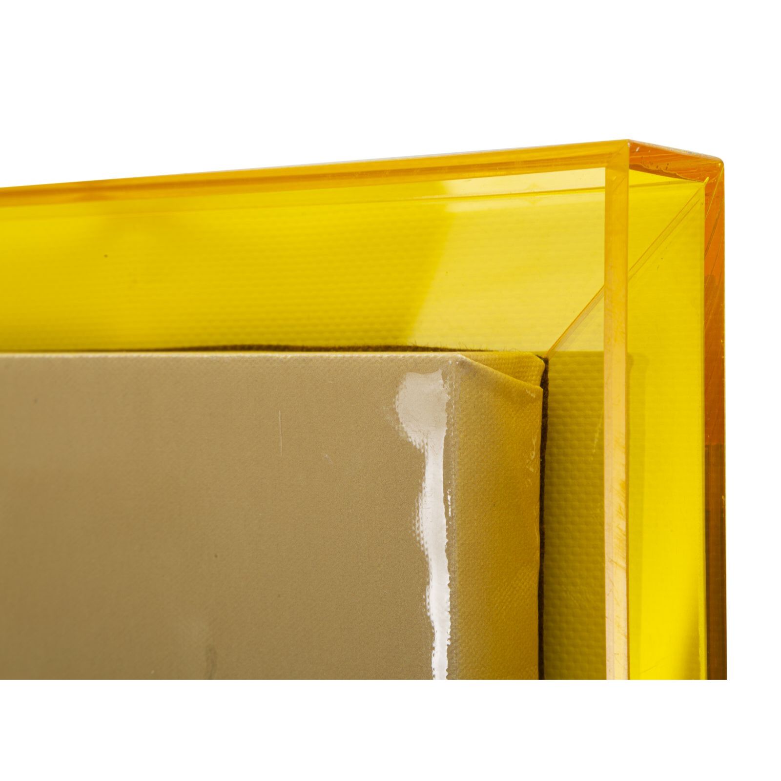 STAMPA SU TELA LACCATTO ACRYLIC C/CORNICE -A- CM 60X3,3X80