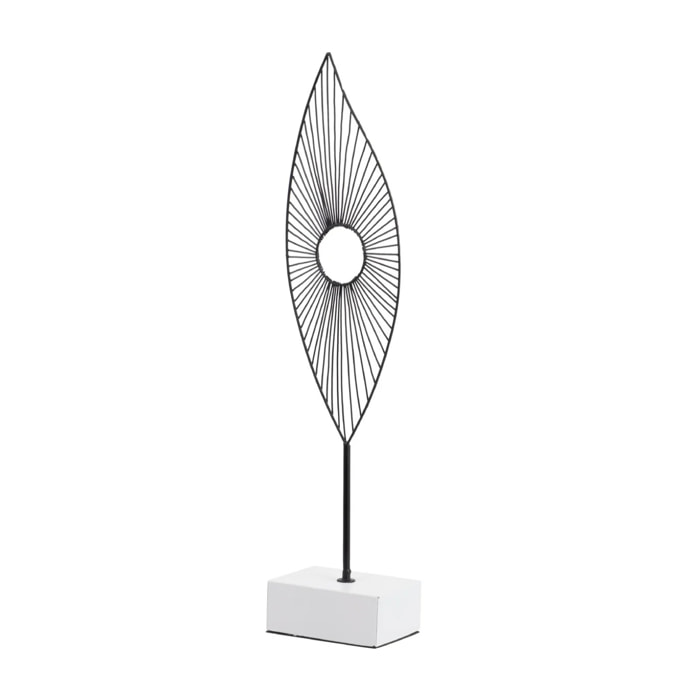 Figura Decoracion Metal 14x9x56 Cm