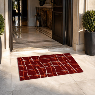 Tapis salon et chambre tissé motif abstrait NAKI
