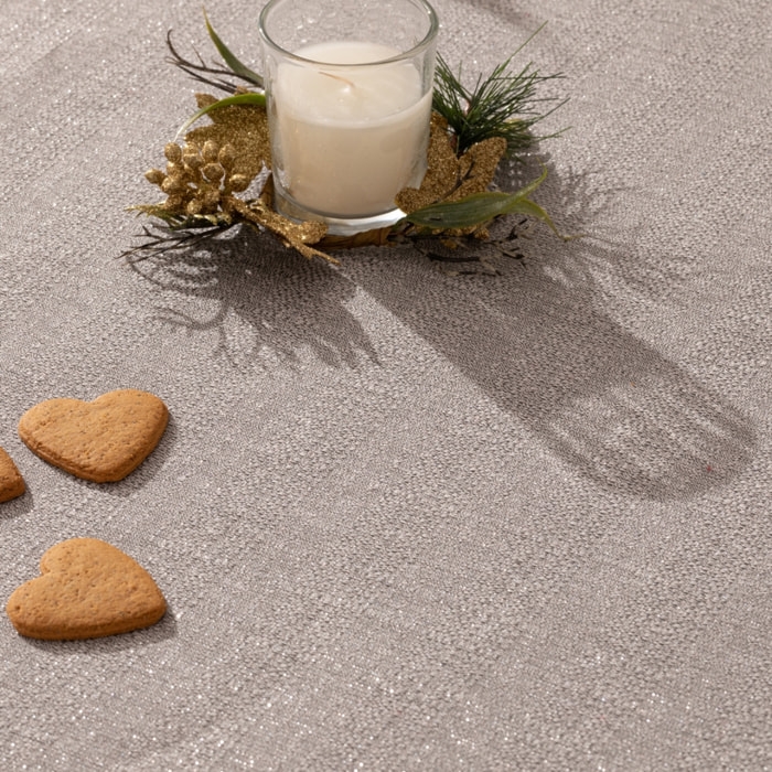 Mantel antimanchas EVOLET GRIS-PLATA
