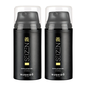 Gel exfoliant bushido 100 ml. paquet de 2