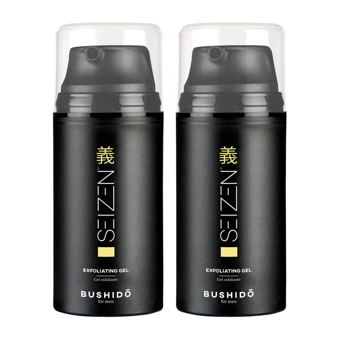 Gel exfoliant bushido 100 ml. paquet de 2