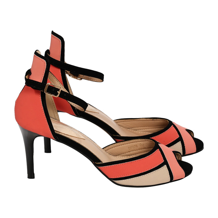 Decolletè con cinturino alla caviglia - tacco 8,5 cm